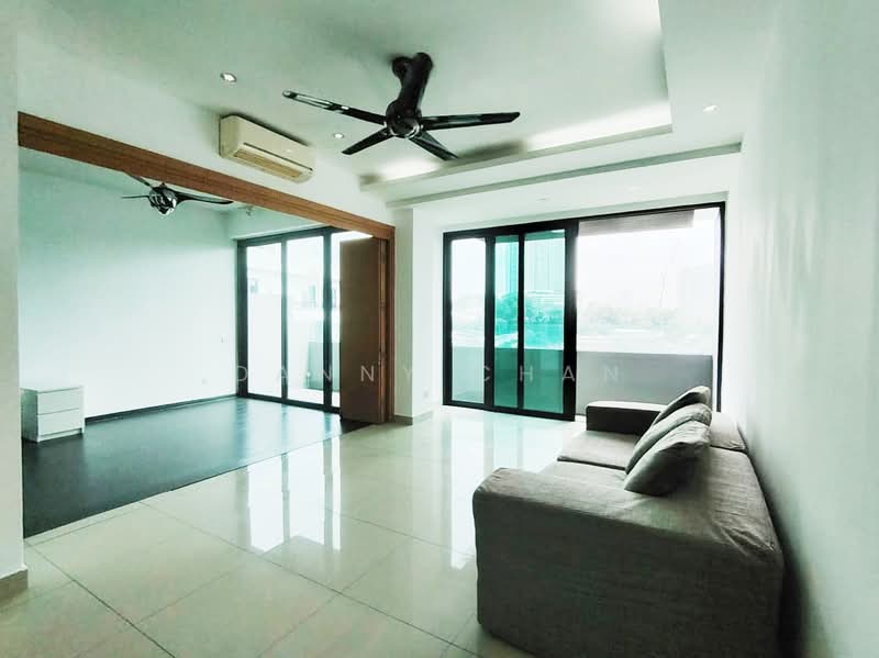 Service Residence for Rent at The Leafz @ Dedaun - Danny Chan - Living Room - PropertyGuru.com.my