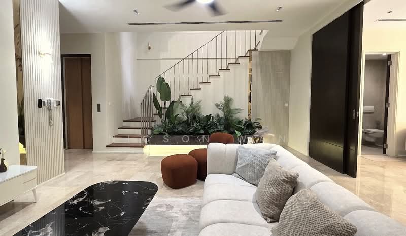 Rumah Teres 4 Tingkat untuk Dijual di Taman Sri Hartamas (Sri Hartamas) - Nicson Wan - Living Room - PropertyGuru.com.my