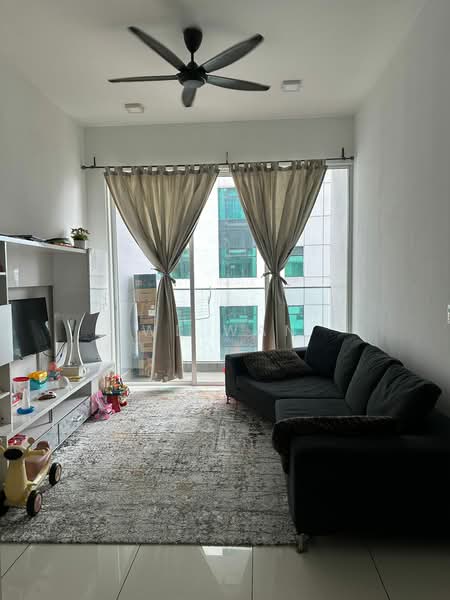 Service Residence for Sale at M Suites - WL Wan - Living Room - PropertyGuru.com.my