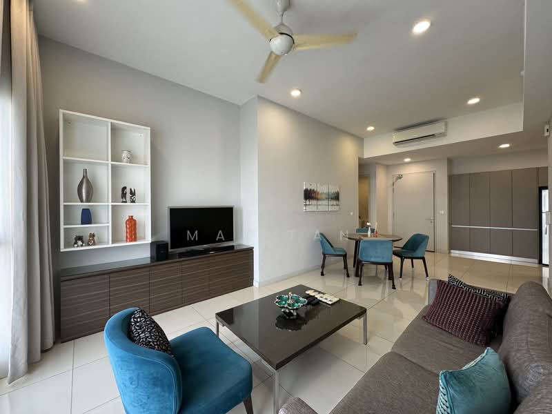 Service Residence for Rent at Tropicana Gardens - Max Tan - Living Room - PropertyGuru.com.my