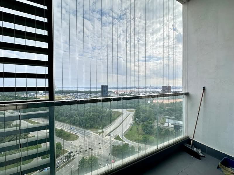 Servis Apartment untuk Disewa di Green Haven - Daphne Lee - Balcony - PropertyGuru.com.my