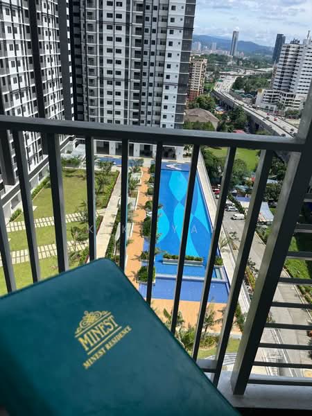 Kondominium untuk Disewa di MiNest Residence - Kiki Yap - Balcony - PropertyGuru.com.my