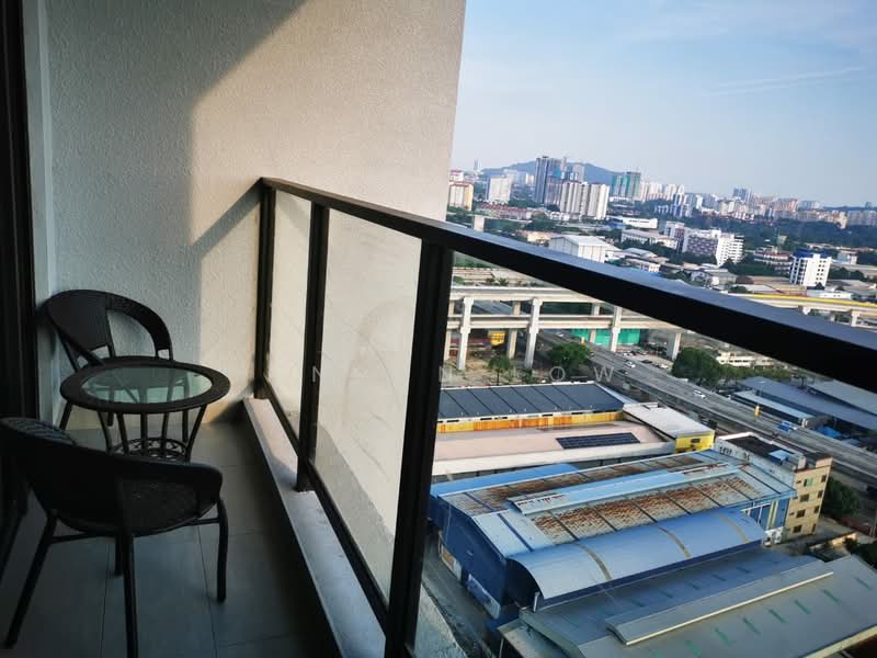Service Residence for Rent at Trion @ KL - Jenson Low - Balcony - PropertyGuru.com.my