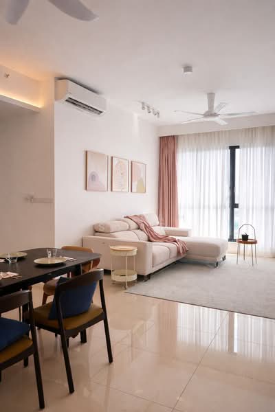 Service Residence for Rent at Sunway Belfield - Sariah Saad - Living Room - PropertyGuru.com.my