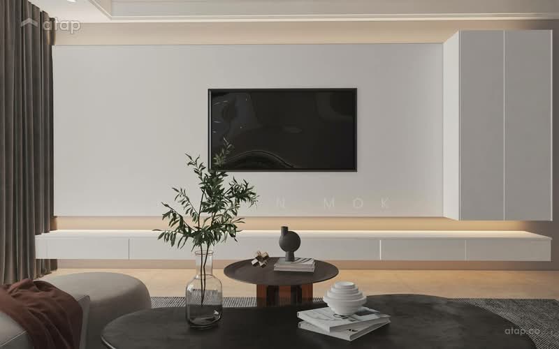 Servis Apartment untuk Dijual di The Clio 2 Residences - Justin Mok - Living Room - PropertyGuru.com.my