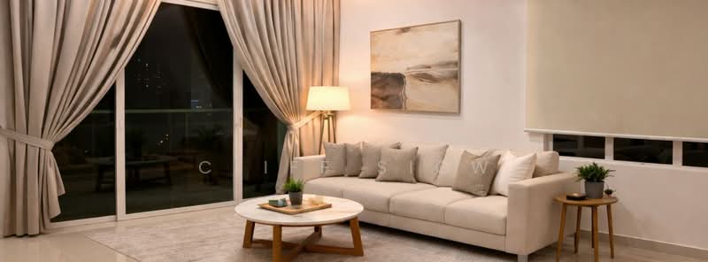 Servis Apartment untuk Dijual di Desa Green - Cliff Siow - Living Room - PropertyGuru.com.my