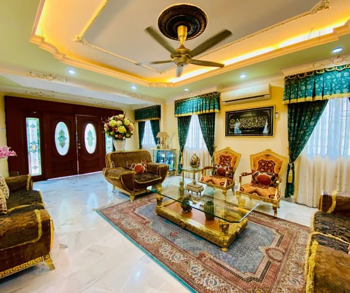 Rumah Banglo untuk Dijual di Taman Keramat Permai (Ulu Kelang) - Ali Idris - Living Room - PropertyGuru.com.my