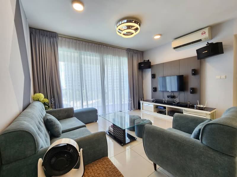 Kondominium untuk Disewa di Teega Residences - Sharon Chong - Living Room - PropertyGuru.com.my