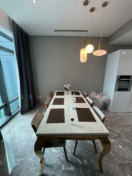 Servis Apartment untuk Dijual di Four Seasons Place - Edmund Heng - Dining Room - PropertyGuru.com.my