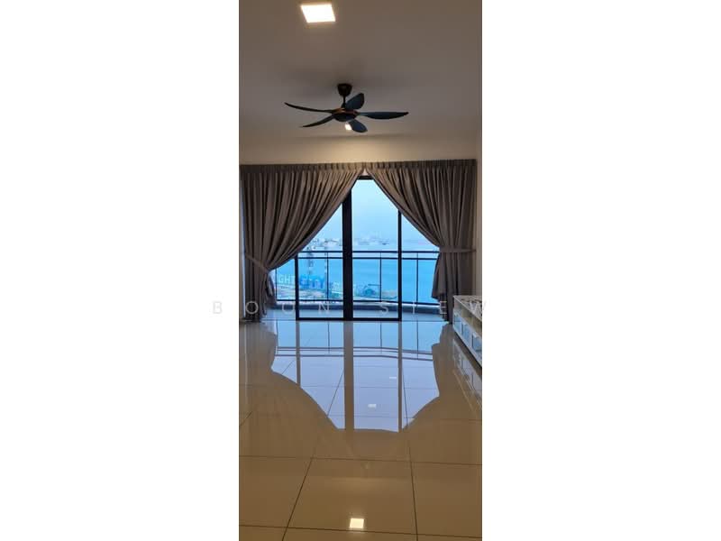 Kondominium untuk Dijual di Waterside Residence - Boon Siew - Living Room - PropertyGuru.com.my