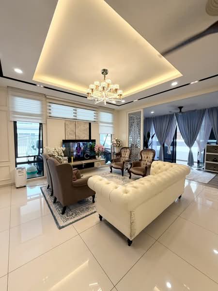 Semi-Detached House for Sale in Eco Botanic (Iskandar Puteri (Nusajaya)) - Michelle Fong - Living Room - PropertyGuru.com.my