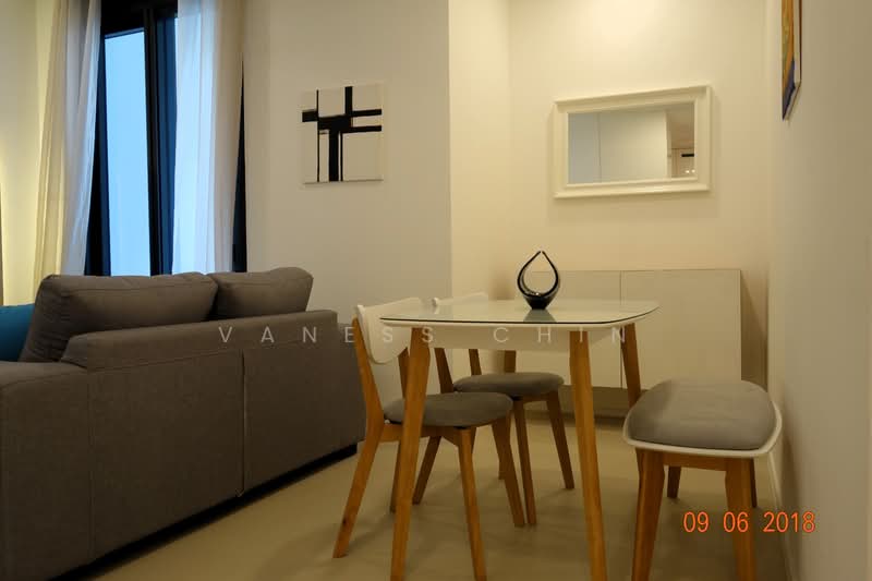 Service Residence for Rent at Arcoris SOHO - Vaness Chin - Living Room - PropertyGuru.com.my