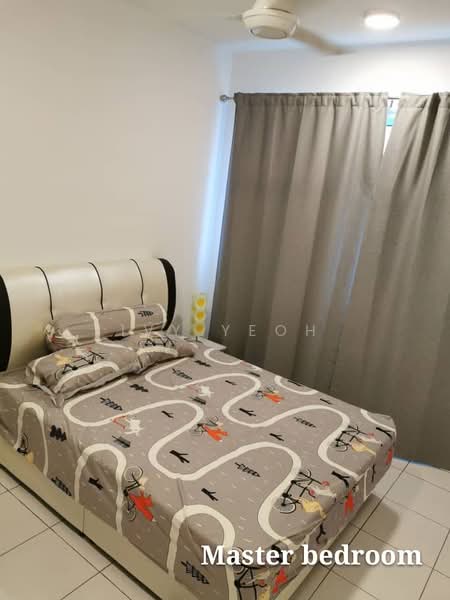 Condominium for Rent at i-Santorini - Ivy Yeoh - Master Bedroom - PropertyGuru.com.my