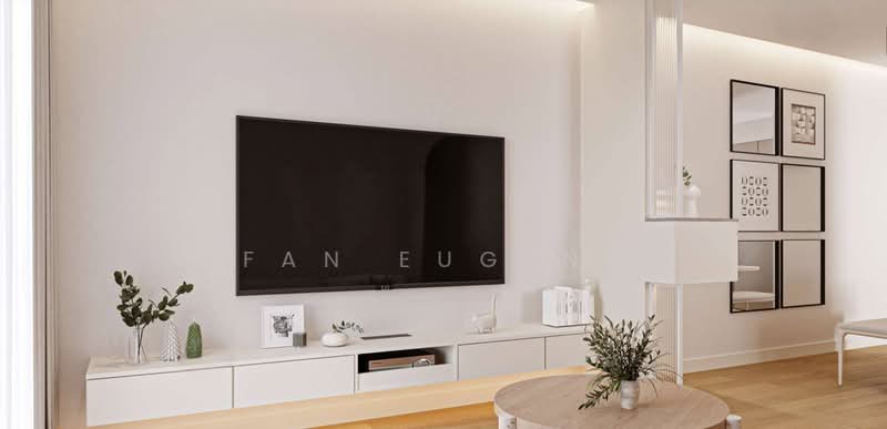 Servis Apartment untuk Dijual di Horizon Suites - Fan Eugene - Living Room - PropertyGuru.com.my