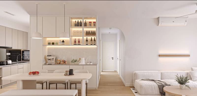 Servis Apartment untuk Dijual di Horizon Suites - Fan Eugene - Kitchen - PropertyGuru.com.my