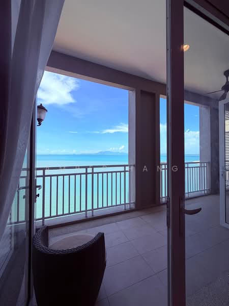 Condominium for Rent at Quayside Condominium - Amber Hang - Balcony - PropertyGuru.com.my