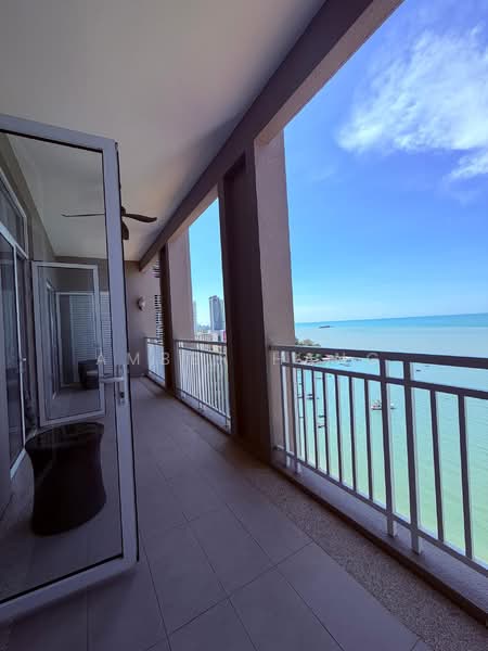 Condominium for Rent at Quayside Condominium - Amber Hang - Balcony - PropertyGuru.com.my
