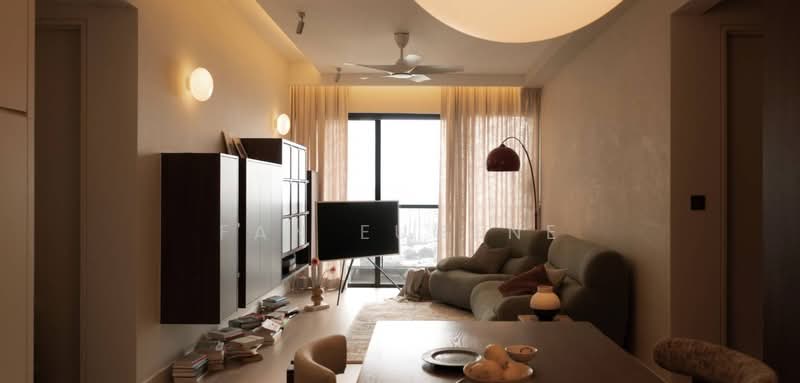 Servis Apartment untuk Dijual di Horizon Suites - Fan Eugene - Living Room - PropertyGuru.com.my