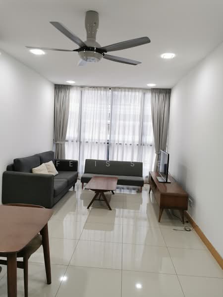 Servis Apartment untuk Disewa di KL Gateway Residences - Felis See - Living Room - PropertyGuru.com.my