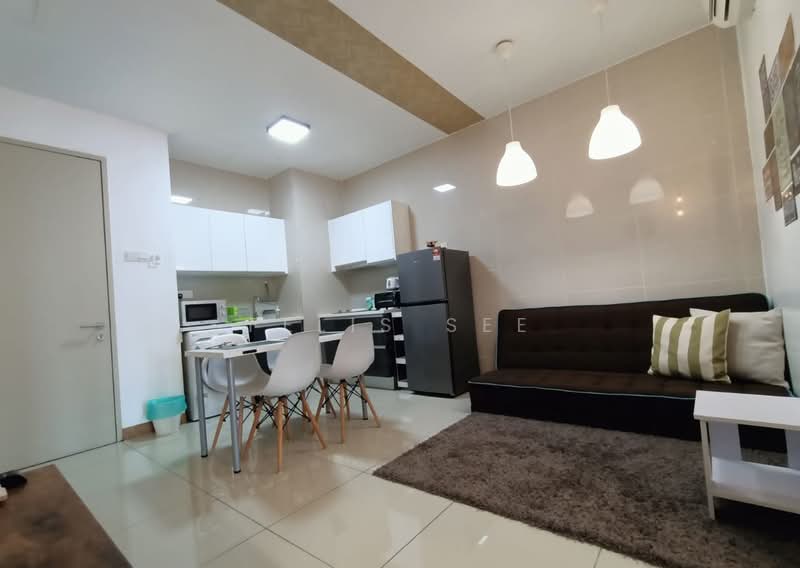 Service Residence for Rent at KL Gateway Residences - Felis See - Living Room - PropertyGuru.com.my