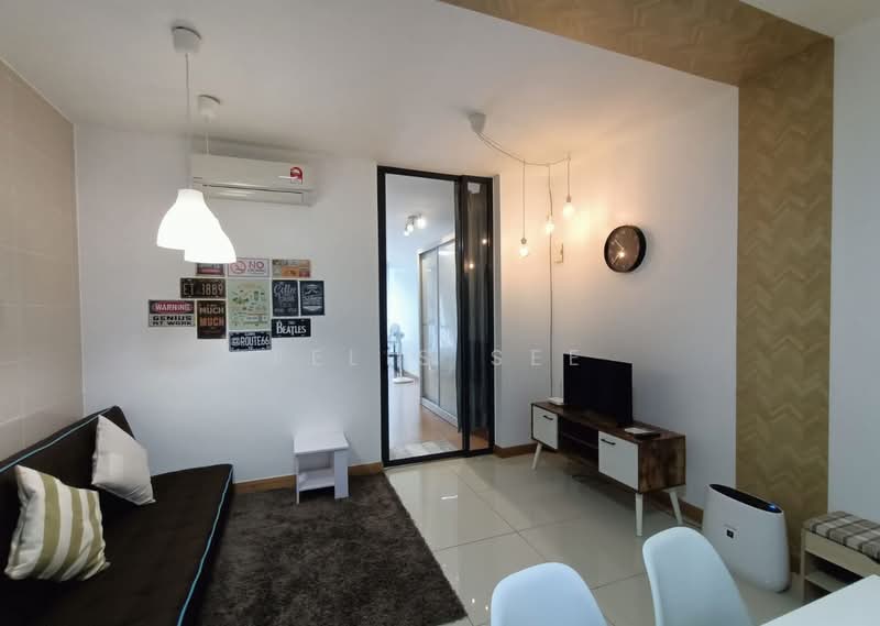 Service Residence for Rent at KL Gateway Residences - Felis See - Living Room - PropertyGuru.com.my
