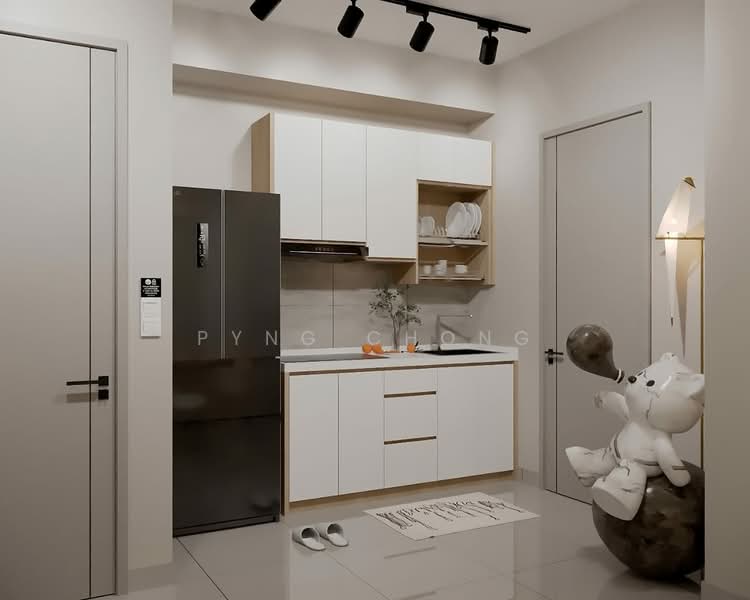 Service Residence for Rent at M Vertica - Pyng Chong - Kitchen - PropertyGuru.com.my