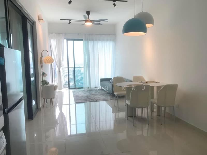 Condominium for Rent at SKS Pavillion Residences - Jordan Kau - Living Room - PropertyGuru.com.my
