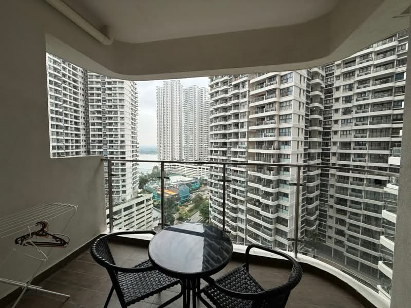 Kondominium untuk Disewa di Bay Point @ Country Garden Danga Bay - Julia Tan - Balcony - PropertyGuru.com.my