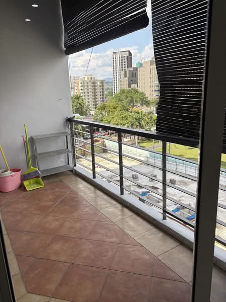 Service Residence for Rent at Megan Ambassy - Chen Kah Seng - Balcony - PropertyGuru.com.my