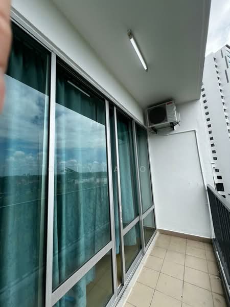 Service Residence for Sale at Greenfield Regency - Olivia Ong - Balcony - PropertyGuru.com.my