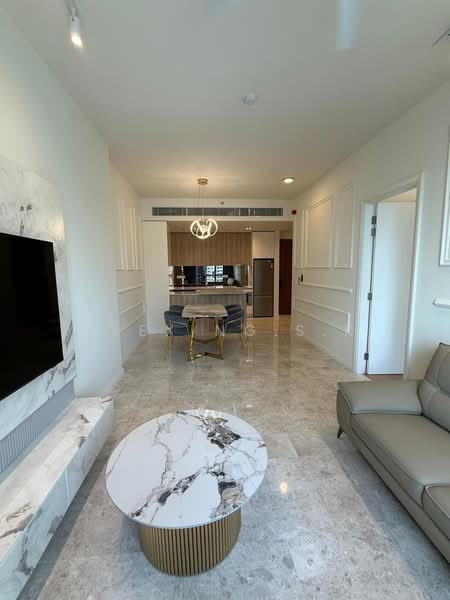 Service Residence for Rent at TRX Residences - Alex Ng.S.K - Living Room - PropertyGuru.com.my