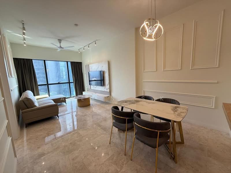 Service Residence for Rent at TRX Residences - Alex Ng.S.K - Living Room - PropertyGuru.com.my