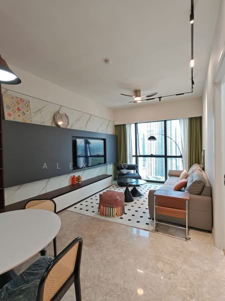 Service Residence for Rent at TRX Residences - Alex Ng.S.K - Living Room - PropertyGuru.com.my