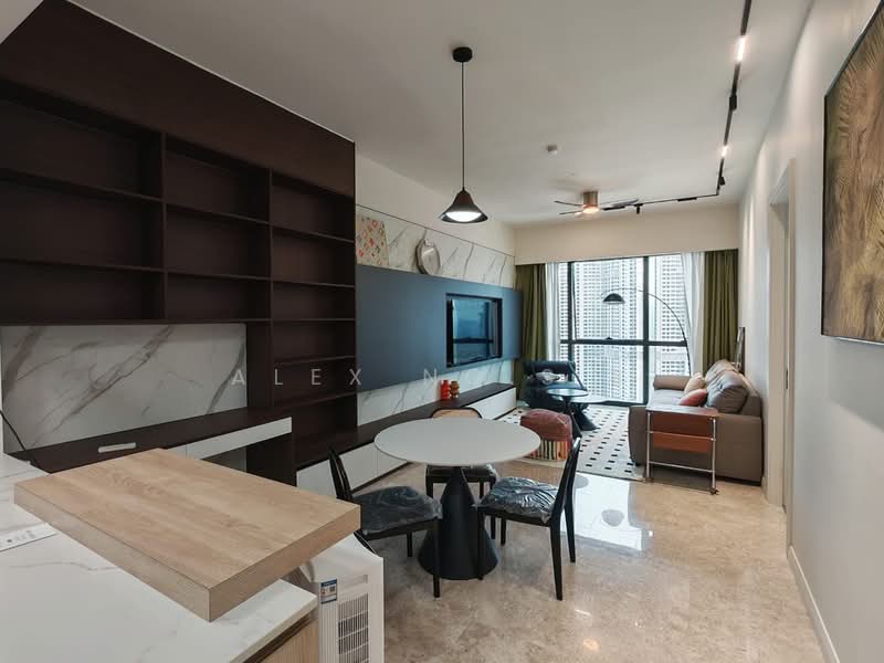 Service Residence for Rent at TRX Residences - Alex Ng.S.K - Living Room - PropertyGuru.com.my