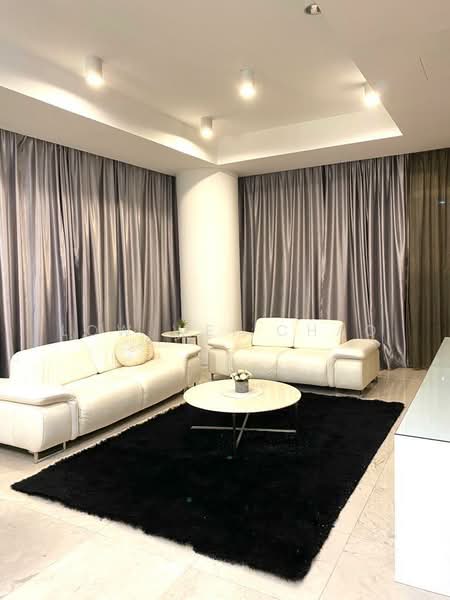 Service Residence for Rent at Pavilion Residences - Low Wei Chao - Living Room - PropertyGuru.com.my