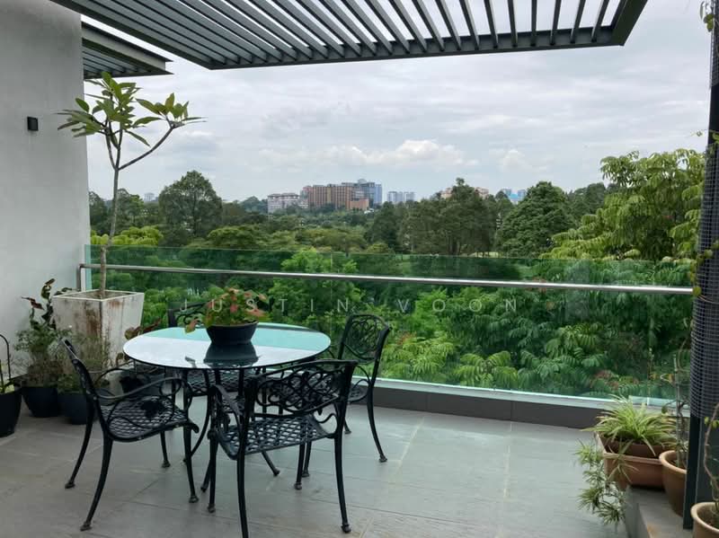 Townhouse for Sale in Bukit Kiara (Kuala Lumpur) - Justin Voon - Balcony - PropertyGuru.com.my