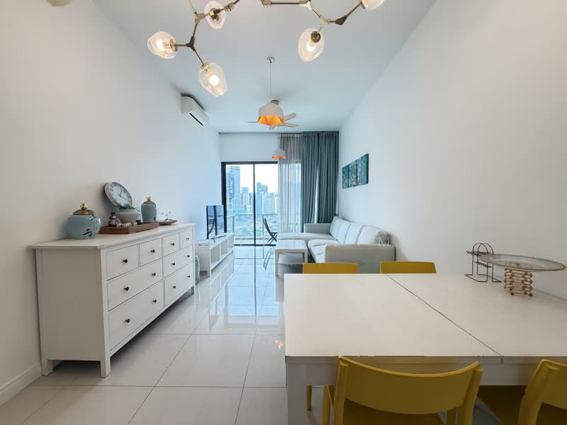 Kondominium untuk Disewa di Setia SKY Residences - Dexter Lim - Living Room - PropertyGuru.com.my