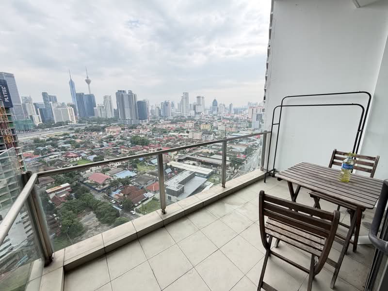 Kondominium untuk Disewa di Setia SKY Residences - Dexter Lim - Balcony - PropertyGuru.com.my