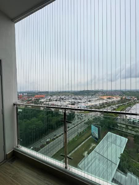 Service Residence for Rent at D'Summit Residences - Regina Khor - Balcony - PropertyGuru.com.my