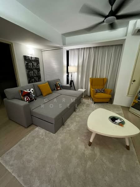 Service Residence for Rent at i-Zen @ Kiara 1 - Carmen Roselyn - Living Room - PropertyGuru.com.my