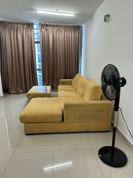 Kediaman Servis untuk Disewa di Pacific Star (Service Residence) - Rachel Sie - Living Room - PropertyGuru.com.my