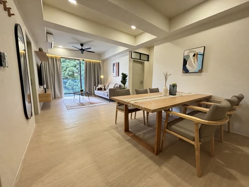 Apartment for Sale at Kempas Apartment - JY Tong - Living Room - PropertyGuru.com.my