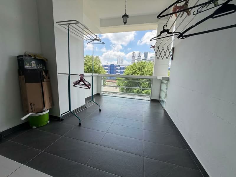 Servis Apartment untuk Disewa di Sun City (Plaza Mentari) - Sun Yap - Balcony - PropertyGuru.com.my