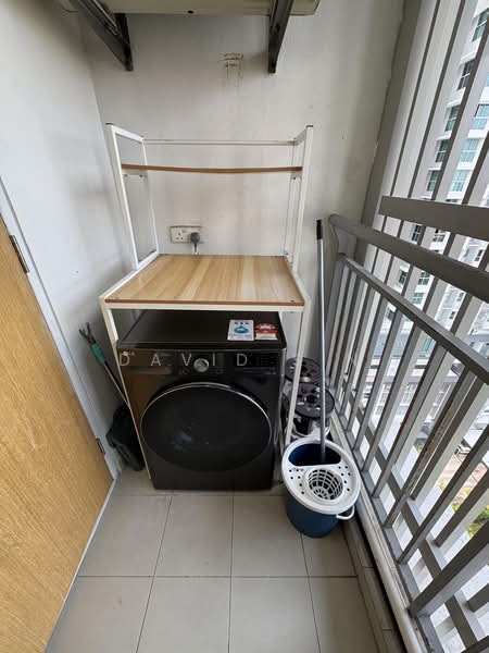 Kediaman Servis untuk Dijual di Cantara Residences - David Sin - Balcony - PropertyGuru.com.my