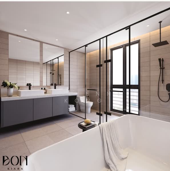 Condominium for Sale at BON KIARA - Adrienne Kong - Bathroom - PropertyGuru.com.my