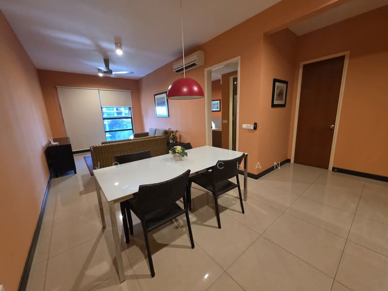 Servis Apartment untuk Dijual di Acappella Residences - Joseph Chan - Living Room - PropertyGuru.com.my