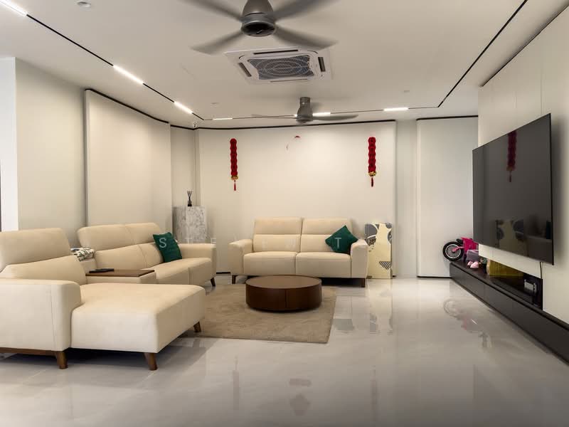 Bungalow for Sale in Setia Eco Park (Setia Alam) - Steven Tey - Living Room - PropertyGuru.com.my