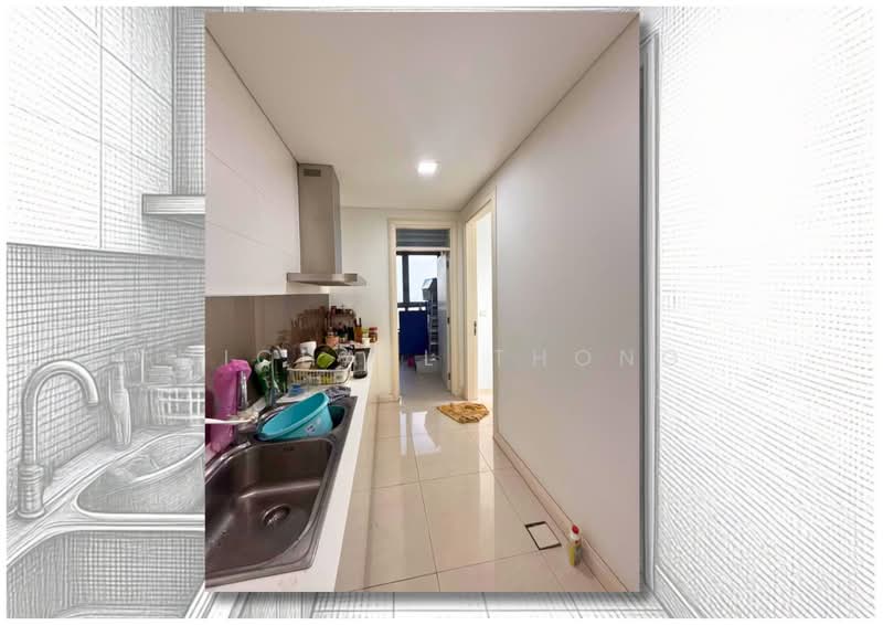Kondominium untuk Disewa di The Westside Two - Michael Thong - Kitchen - PropertyGuru.com.my