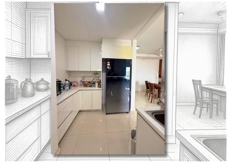 Kondominium untuk Disewa di The Westside Two - Michael Thong - Kitchen - PropertyGuru.com.my