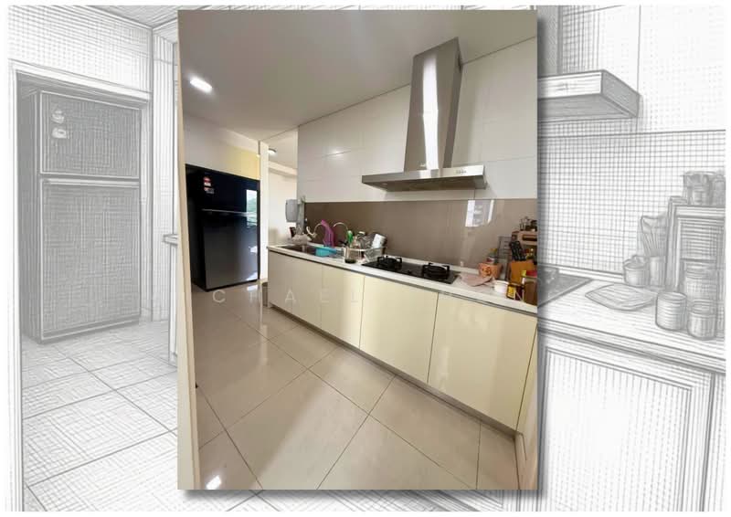 Kondominium untuk Disewa di The Westside Two - Michael Thong - Kitchen - PropertyGuru.com.my
